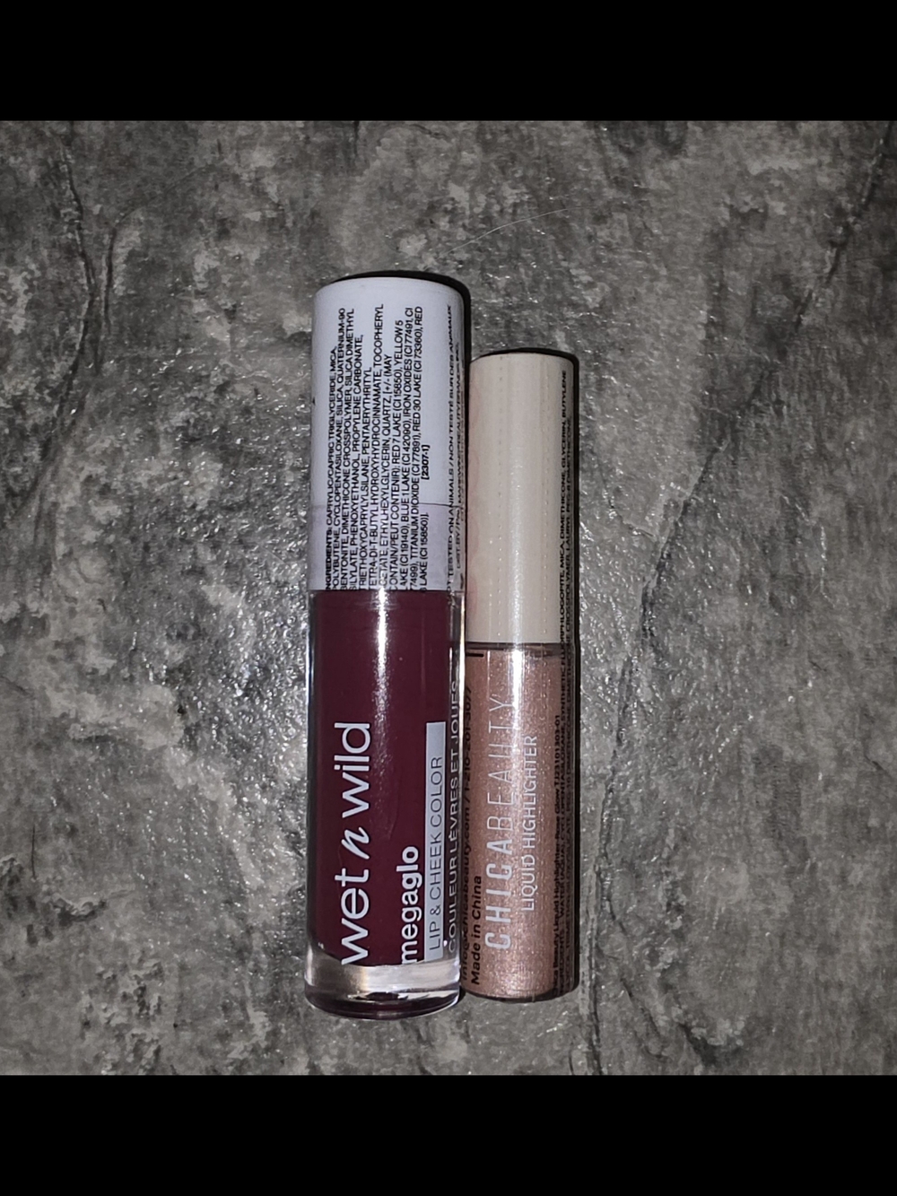 wet n wild Megaglo Lip & Cheek Color & Chica Beauty Liquid Highlighter BNIB